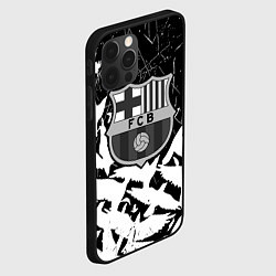 Чехол для iPhone 12 Pro Barcelona черно белые птицы, цвет: 3D-черный — фото 2