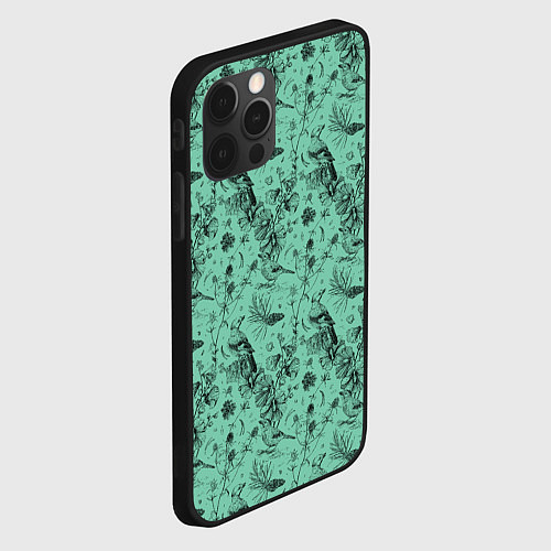 Чехол iPhone 12 Pro В Бузулукском бору / 3D-Черный – фото 2