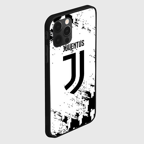 Чехол iPhone 12 Pro Juventus люди спорт / 3D-Черный – фото 2
