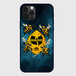 Чехол для iPhone 12 Pro Wu-tang clan пчелы, цвет: 3D-черный