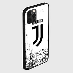 Чехол для iPhone 12 Pro Ювентус черные деревья, цвет: 3D-черный — фото 2
