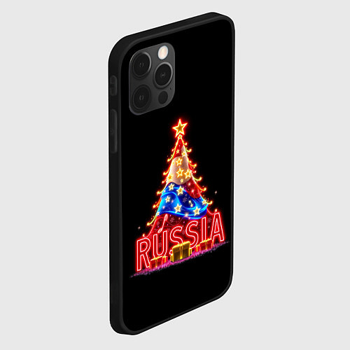 Чехол iPhone 12 Pro Christmas day / 3D-Черный – фото 2