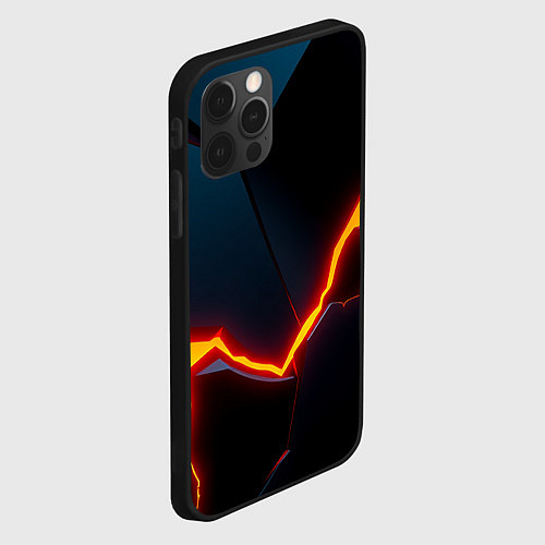 Чехол iPhone 12 Pro Breaking block / 3D-Черный – фото 2