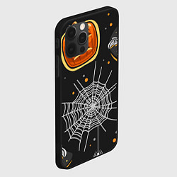 Чехол для iPhone 12 Pro Атмосфера хэллоуина, цвет: 3D-черный — фото 2