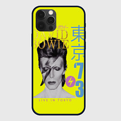 Чехол для iPhone 12 Pro David Bowie 1973, цвет: 3D-черный