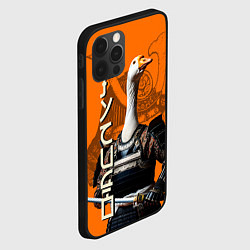 Чехол для iPhone 12 Pro Гусидо - путь гуся, цвет: 3D-черный — фото 2