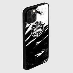 Чехол для iPhone 12 Pro Бавария Мюнхен крылья краски, цвет: 3D-черный — фото 2