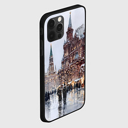 Чехол для iPhone 12 Pro Московский новогодний день, цвет: 3D-черный — фото 2