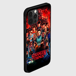 Чехол для iPhone 12 Pro Все герои Загадочные события финал, цвет: 3D-черный — фото 2