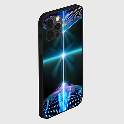 Чехол iPhone 12 Pro Выход в космос / 3D-Черный – фото 2