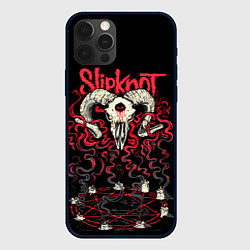 Чехол для iPhone 12 Pro Slipknot, цвет: 3D-черный