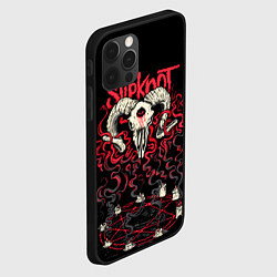 Чехол для iPhone 12 Pro Slipknot, цвет: 3D-черный — фото 2