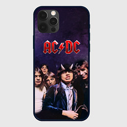 Чехол для iPhone 12 Pro AC/DC, цвет: 3D-черный