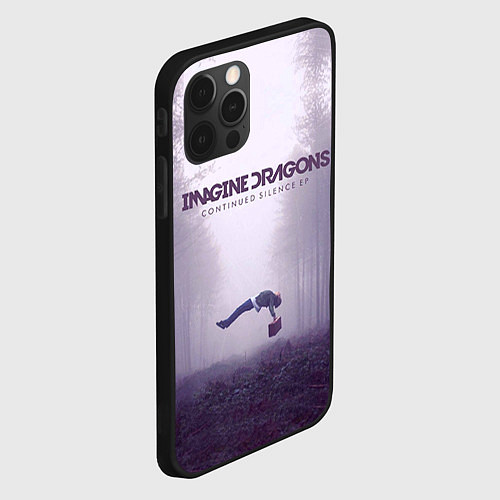 Чехол iPhone 12 Pro Imagine Dragons: Silence / 3D-Черный – фото 2