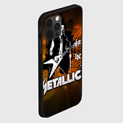 Чехол для iPhone 12 Pro Metallica: James Hetfield, цвет: 3D-черный — фото 2