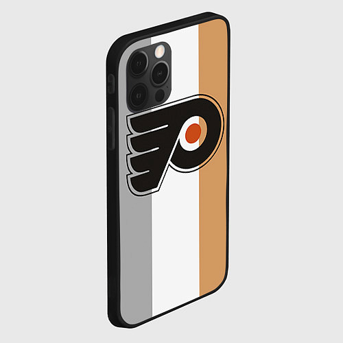 Чехол iPhone 12 Pro Philadelphia Flyers / 3D-Черный – фото 2