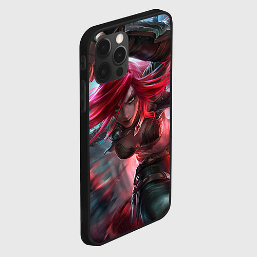 Чехол iPhone 12 Pro League of legends / 3D-Черный – фото 2