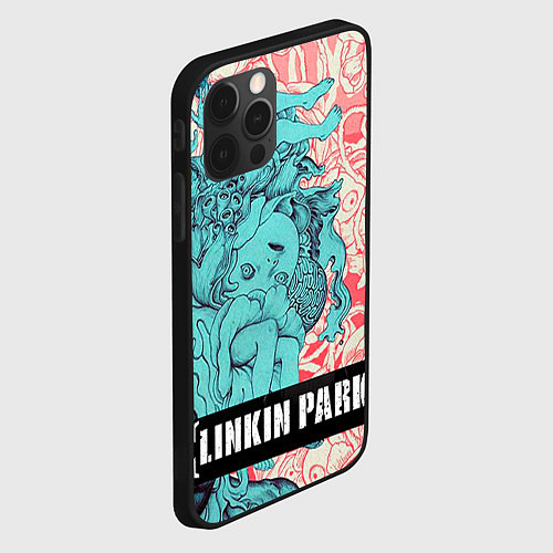 Чехол iPhone 12 Pro Linkin Park: Sky Girl / 3D-Черный – фото 2