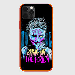 Чехол для iPhone 12 Pro BMTH: Acid Girl, цвет: 3D-красный