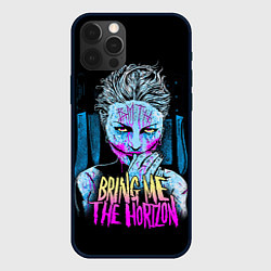 Чехол для iPhone 12 Pro BMTH: Acid Girl, цвет: 3D-черный