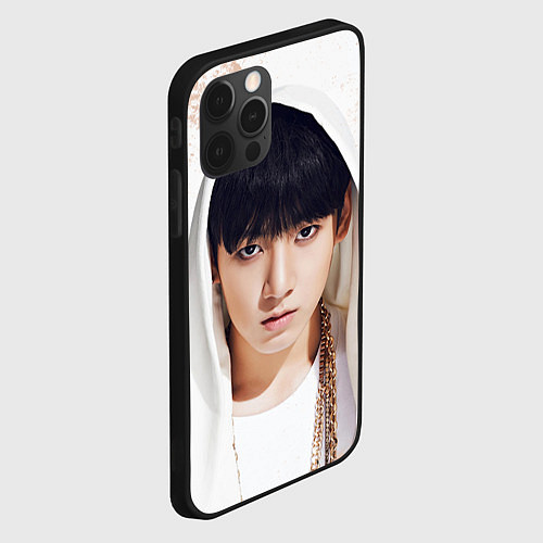 Чехол iPhone 12 Pro Jeon Jung Kook / 3D-Черный – фото 2