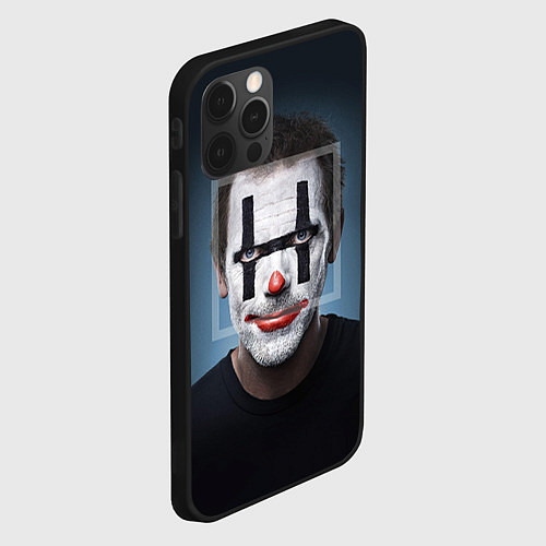 Чехол iPhone 12 Pro Clown House MD / 3D-Черный – фото 2