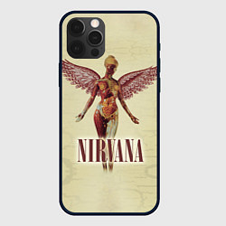 Чехол для iPhone 12 Pro Nirvana Angel, цвет: 3D-черный