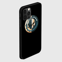 Чехол для iPhone 12 Pro Adeptus Mechanicus, цвет: 3D-черный — фото 2