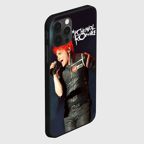 Чехол iPhone 12 Pro Gerard Way / 3D-Черный – фото 2