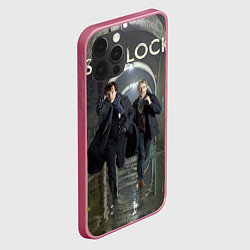 Чехол для iPhone 12 Pro Sherlock Break, цвет: 3D-малиновый — фото 2