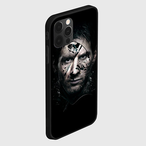 Чехол iPhone 12 Pro Messi Black / 3D-Черный – фото 2