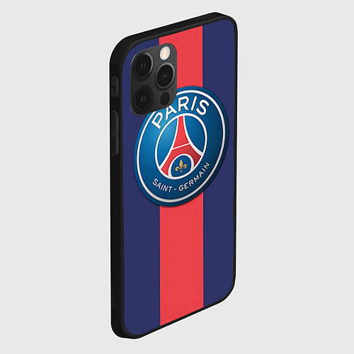 Чехол iPhone 12 Pro Paris Saint-German / 3D-Черный – фото 2