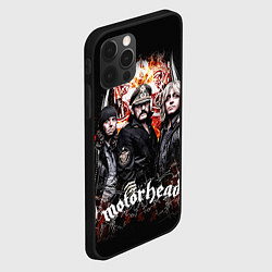 Чехол для iPhone 12 Pro Motorhead Band, цвет: 3D-черный — фото 2