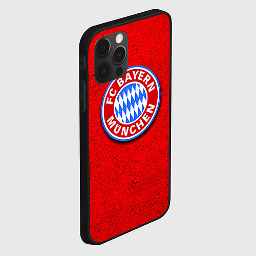 Чехол iPhone 12 Pro Bayern FC / 3D-Черный – фото 2