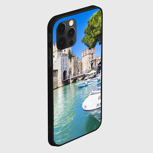 Чехол iPhone 12 Pro Италия / 3D-Черный – фото 2