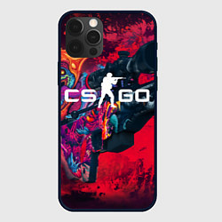 Чехол для iPhone 12 Pro CS:GO Beast AWP, цвет: 3D-черный