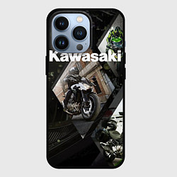 Чехол для iPhone 13 Pro Kawasaky, цвет: 3D-черный