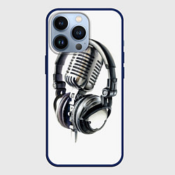 Чехол для iPhone 13 Pro Диджей, цвет: 3D-тёмно-синий