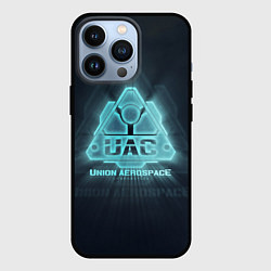 Чехол для iPhone 13 Pro Union Aerospace corporation, цвет: 3D-черный