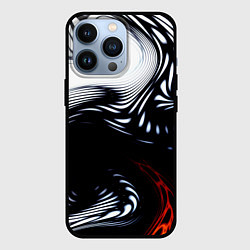 Чехол для iPhone 13 Pro Abrupt, цвет: 3D-черный