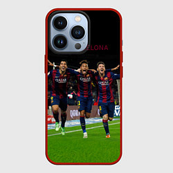 Чехол для iPhone 13 Pro Barcelona6, цвет: 3D-красный
