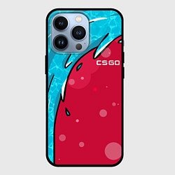 Чехол для iPhone 13 Pro Water Elemental - Дух воды, цвет: 3D-черный