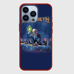 Чехол для iPhone 13 Pro Megadeth: Rust In Peace, цвет: 3D-красный