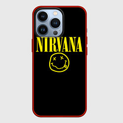 Чехол для iPhone 13 Pro Nirvana Rock, цвет: 3D-красный