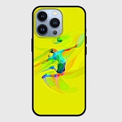 Чехол для iPhone 13 Pro Волейбол, цвет: 3D-черный