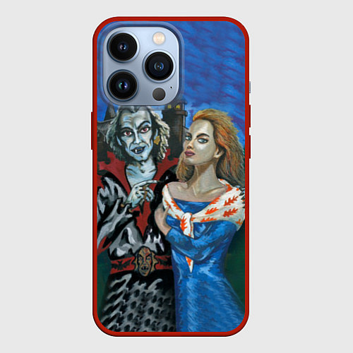 Чехол iPhone 13 Pro Король и Шут / 3D-Красный – фото 1