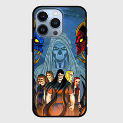 Чехол для iPhone 13 Pro Dethklok: Heroes, цвет: 3D-черный