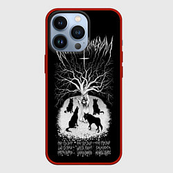 Чехол для iPhone 13 Pro Wolves in the Throne Room, цвет: 3D-красный