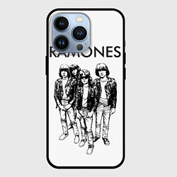 Чехол для iPhone 13 Pro Ramones Party, цвет: 3D-черный