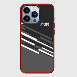 Чехол для iPhone 13 Pro BMW: Sport Line, цвет: 3D-красный